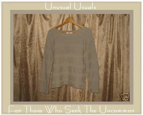 FLAX By Angelheart Sage Sweater Jeanne Engelhart SMALL S MEDIUM M