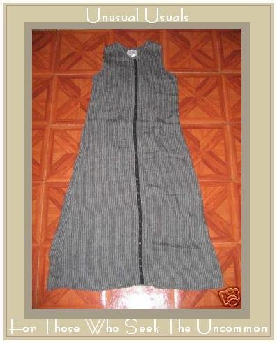 FLAX BLACK WAVES SNAPPY DRESS JEANNE ENGELHART SMALL S