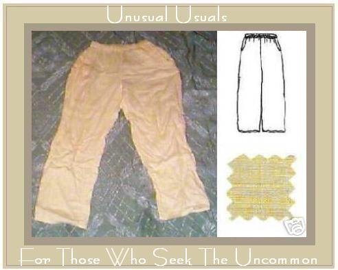 SUMMER FLAX DANDELION STRAIGHTS PANTS ENGELHART PETITE P