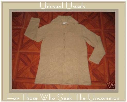 STUDIO CLASSICS COLLECTION KNIT CARDIGAN SWEATER SMALL S MEDIUM M