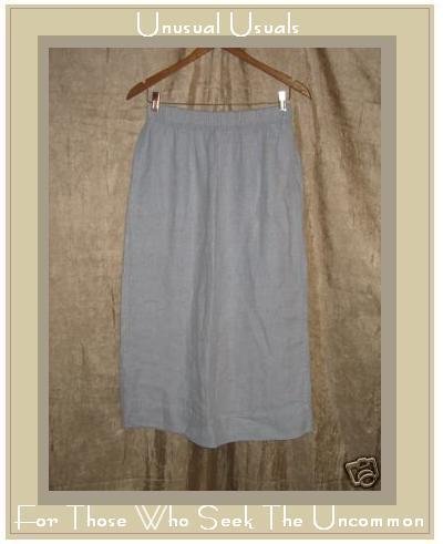 Bryn Walker Boutique Long Lavender Linen Skirt Medium M
