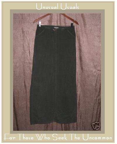 Neesh by D.A.R. Soft Forest Green Corduroy Pants Small S