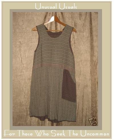 ANGELHEART DESIGNS By Jeanne Engelhart Reversible Dress PETITE P