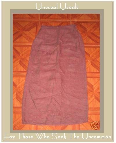 FLAX ASSYMETRICAL BERRY STRIPED SKIRT ENGELHART SMALL S