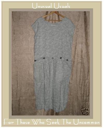 Angelheart Designs by Jeanne Engelhart FLAX Dress Large L
