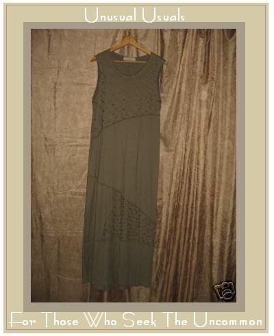POTATO CLOTHING Funky Deconstructed Seams Dress LARGE L