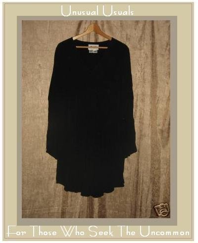 FLAX Flowing Tunic Top Dress Jeanne Engelhart Small S