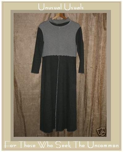 FABULOUS Bryn Walker Long Inside Out Seams Dress Small S