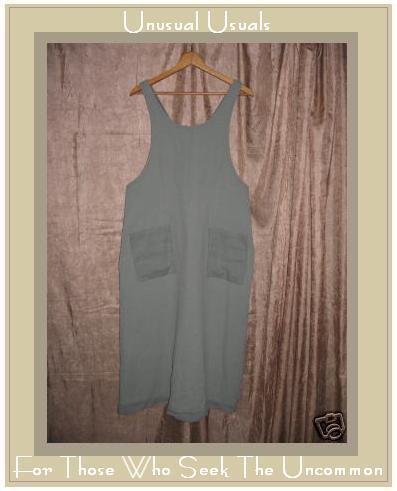 Cute ROSEY Boutique Sage Green Jumper Jump Dress Large L