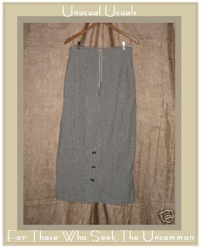 TRIBE Boutique Hemp & Cotton Drawstring Skirt Medium M