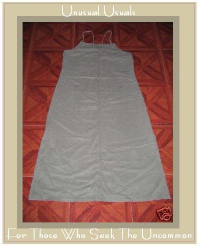 CUTE J. JILL SAGE COTTON TENCEL DRESS MP MEDIUM PETITE