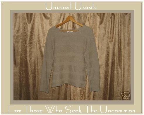 FLAX By Angelheart Sage Sweater Jeanne Engelhart Medium M Large L