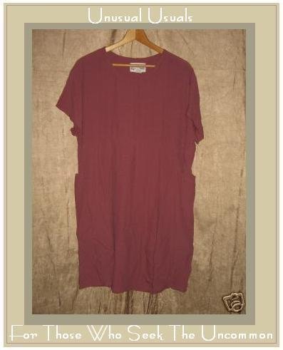 R-Clan by Jeanne Engehart Rose Trimmed Tulip Dress Flax Medium M