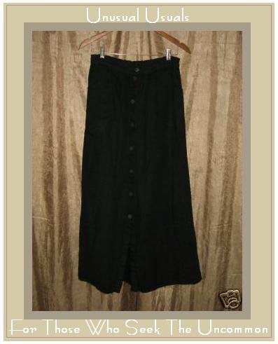 ANGELHEART DESIGNS LINEN SKIRT BY JEANNE ENGELHART SMALL S