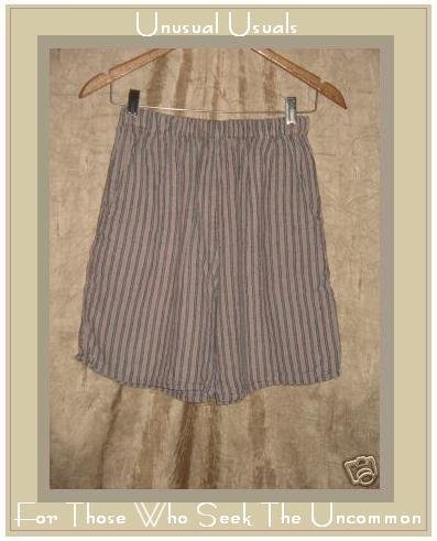 Flax by Jeanne Engelhart Striped LINEN Shorts Petite P