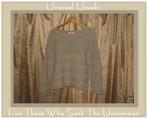 FLAX By Angelheart Sage Sweater Jeanne Engelhart Medium Large M L