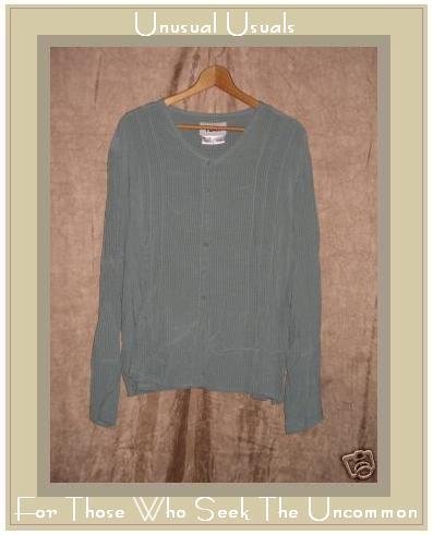 FLAX Shapely Shirt Tunic Top Jeanne Engelhart Small S