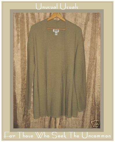 CHICO'S DESIGN NUBBLY KNIT CARDIGAN SWEATER SIZE 1 Small Medium S M