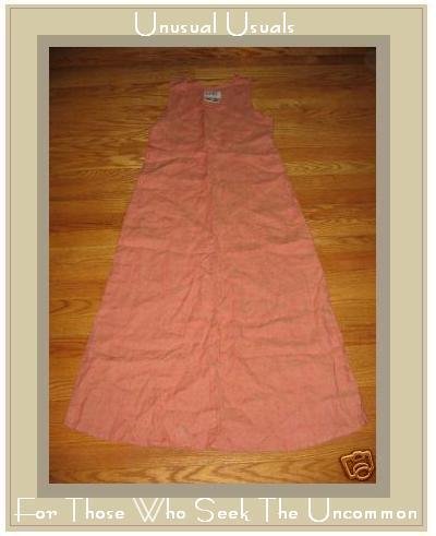 FLAX ORANGE GRANITE FITTED SLIPSTER DRESS ENGELHART PETITE P