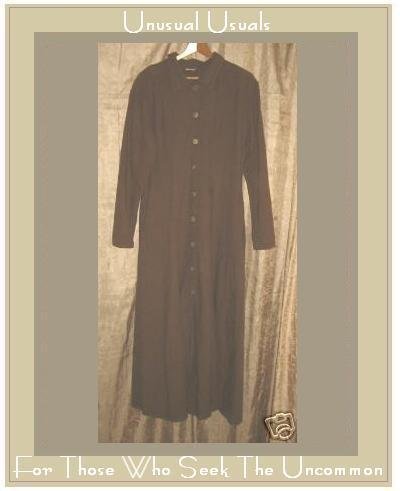CUTE COTTON COTTON BROWN BUTTON DOWN DRESS SIZE SMALL S
