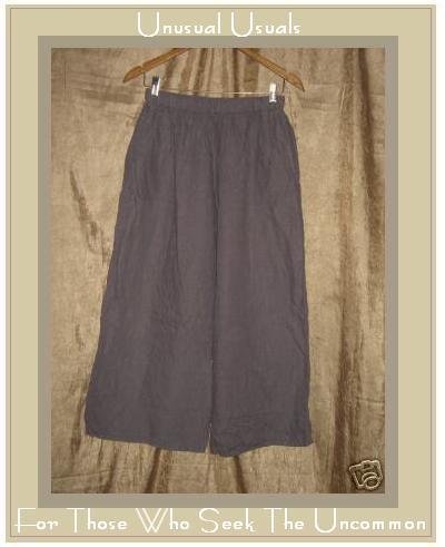 Bryn WALKER Boutique Lavender LINEN Flood Pants Small S