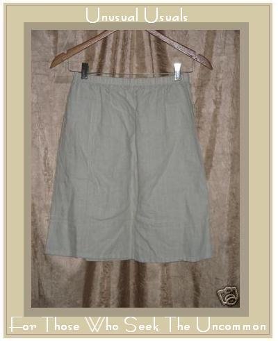 J. JILL CUTE LIGHT & AIRY LINEN KNEE SKIRT SIZE SMALL S