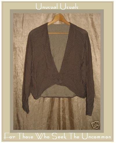 ANGELHEART DESIGNS Engelhart Flax Reversible Jacket Top Petite P