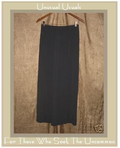 J. JILL Long & Full Dark Gray Rayon Skirt JJILL Medium M
