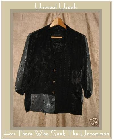 CITRON Santa Monica Nothing Matches Button Shirt Top Small S