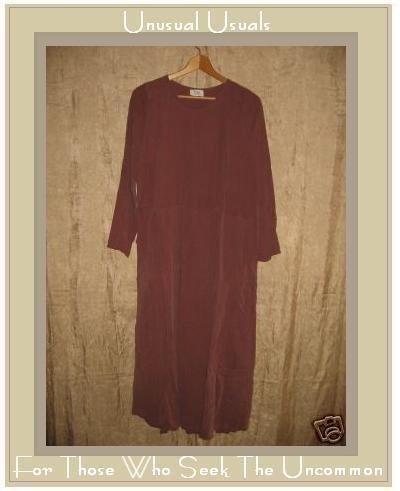 FLAX by Angelheart Berry SILK DRESS Jeanne Engelhart Small S