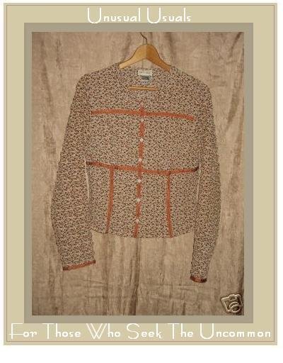 NEESH by DAR Puckered Ribbon Button Shirt Top Medium M