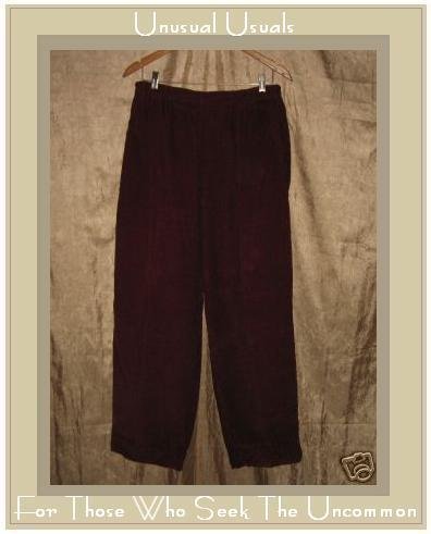 Jeanne Engelhart Flax Berry Cotton Corduroy Pants Large
