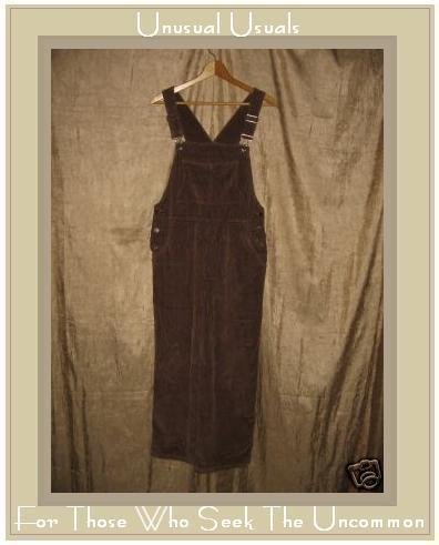 J. JILL Chocolate Brown CORDUROY Overalls Pants SP PS PETITE