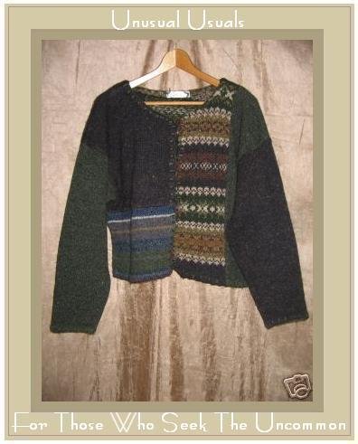 Kristi Rose Recycled Wool Button Cardigan Sweater One Size