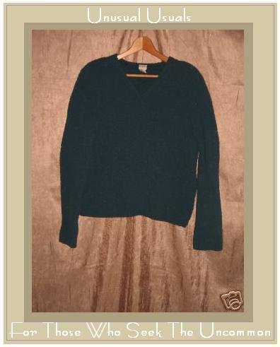 J. Jill Soft Jewel Blue Nubby Knit Pullover Sweater Top Small S