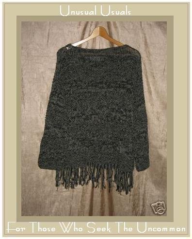 RICO Thick Cotton Knit Pullover Sweater Top One Size