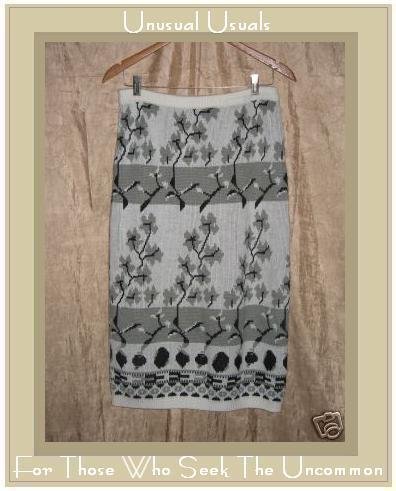 ORGANICALLY GROWN Long Knit Sweater Skirt Medium M