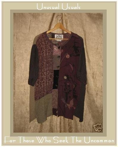 DONNA JESSICA Nothing Matches Tunic Top Size 3 XL