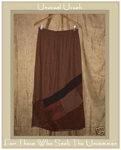 A. Spence by SPENCER ALEXIS Long Earth Tone Skirt X-Large XL