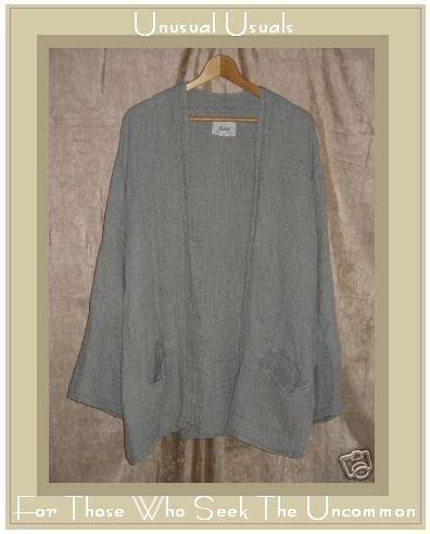 FLAX by Jeanne Engelhart THERMAL 96 BREEZY JACKET Top Large L
