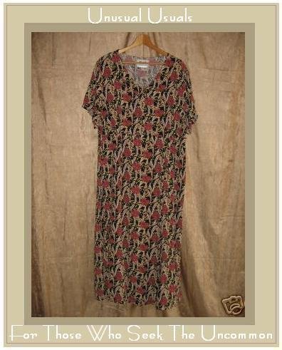 FLAX by Jeanne Engehart Thirties Theme Tropics Dress 1G