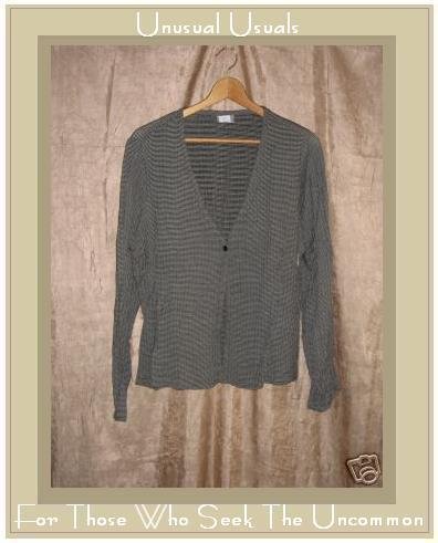 Eileen Fisher Single Button Jacket Top Medium M