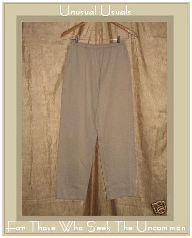FLAXseeds by Angelheart Cotton Pants Jeanne Engelhart Large L