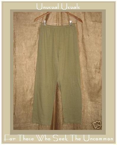 FLAXseeds by Angelheart Cotton Pants Jeanne Engelhart Large L