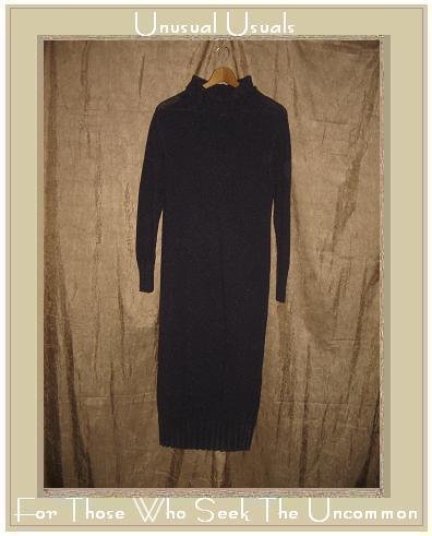 J. Jill Long Purple Knit Turtleneck Dress X-Small Petite XSP
