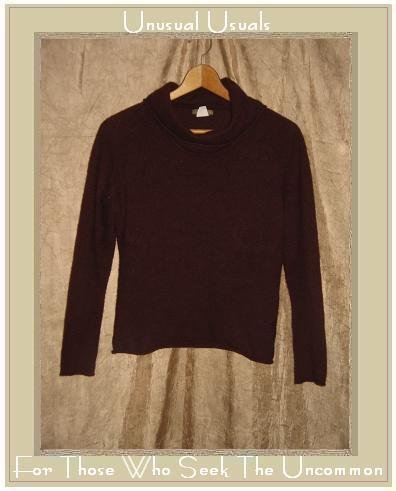 J. Crew Russet Lambswool & Angora Turtleneck Tunic Sweater Large L