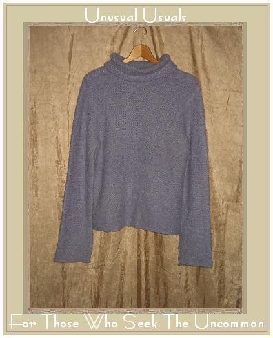 J. Crew Lavender Nubby Knit Turtleneck Tunic Sweater X-Large XL