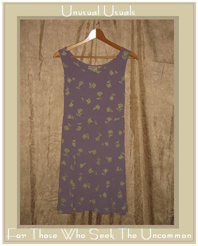 PUTUMAYO Shapely Purple Floral Tied Waist Dress Medium M