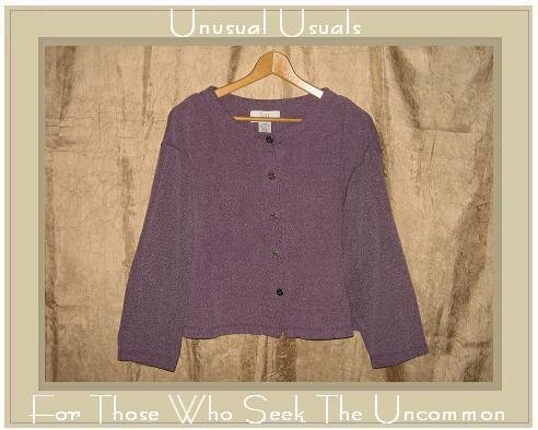 KN KAREN NEUBURGER Soft Purple Button Shirt Top Large