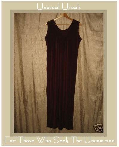 FLAX by Jeanne Engelhart Slinky Berry Knit Tank Dress Medium M